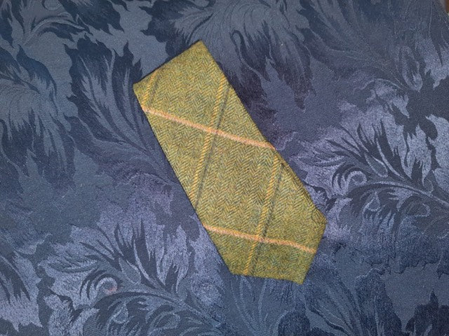 100% Yorkshire Wool Tweed Tie
