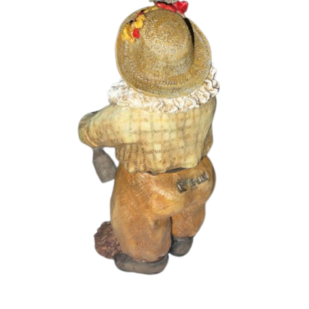 Santa’s Harvest – Limited Collector’s Edition Rustic Holiday Figurine (1997)