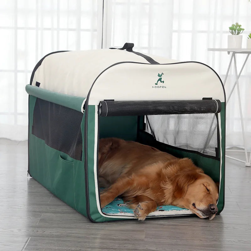 Foldable Soft Crate Dog House Dog Kennel Tent Breathable Pet Travel Carriers Dog Carrier Bag for Outdoor