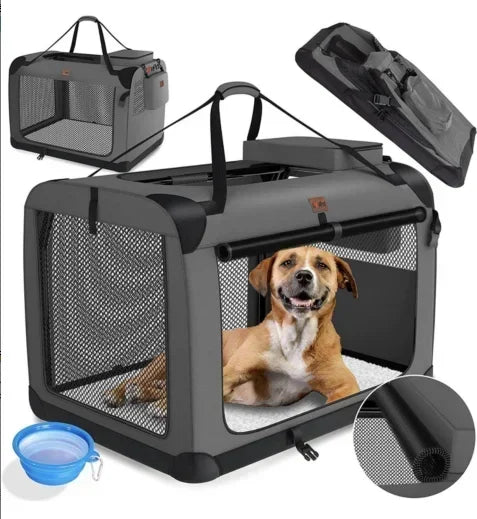 Travelling Convenient Dog Bag, Tear-proof, Waterproof, Wear-resistant, Scratch-resistant, Easy-to-clean Pet Supplies Dog Crate