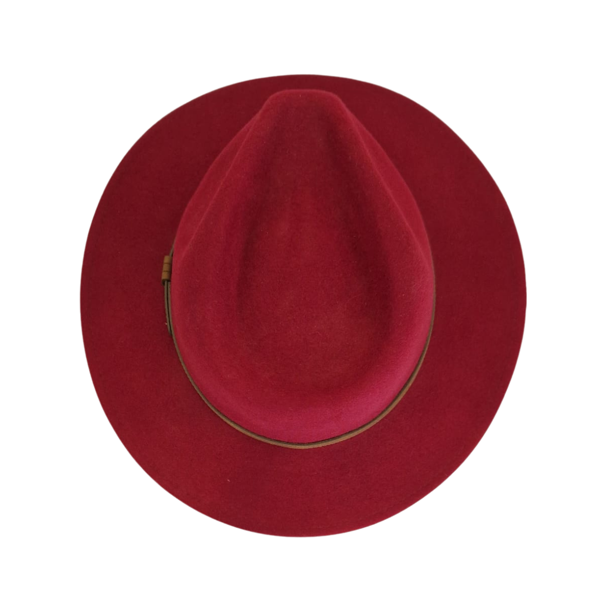 Burgundy Fedora top