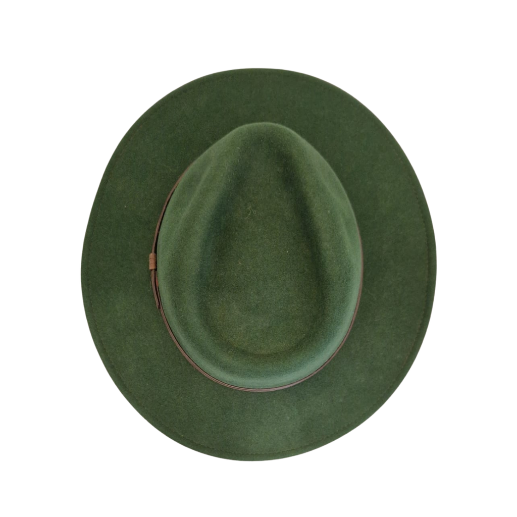 Forest Green Fedora top