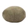 Check Tweed Flat Cap - Olive-Green