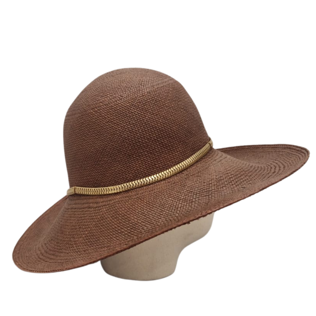 Hand-Decorated Ecuadorian Summer Hat