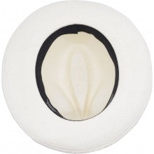 Unisex Genuine Packable Natural Straw Panama Hat