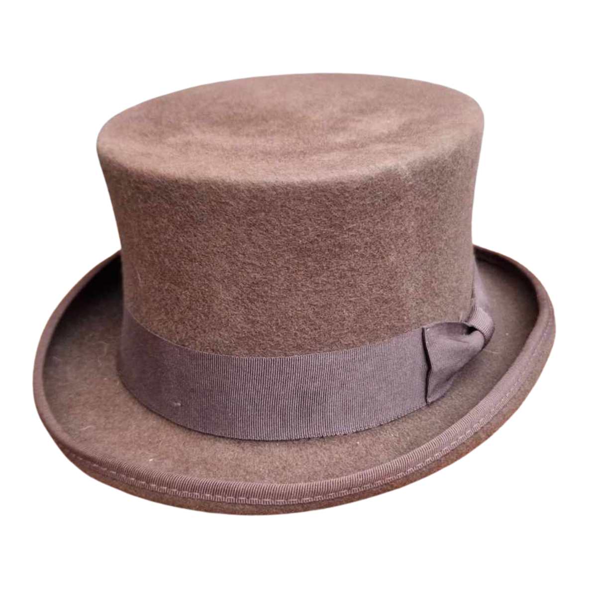 Classic 100% Wool Top Hat - Mauve