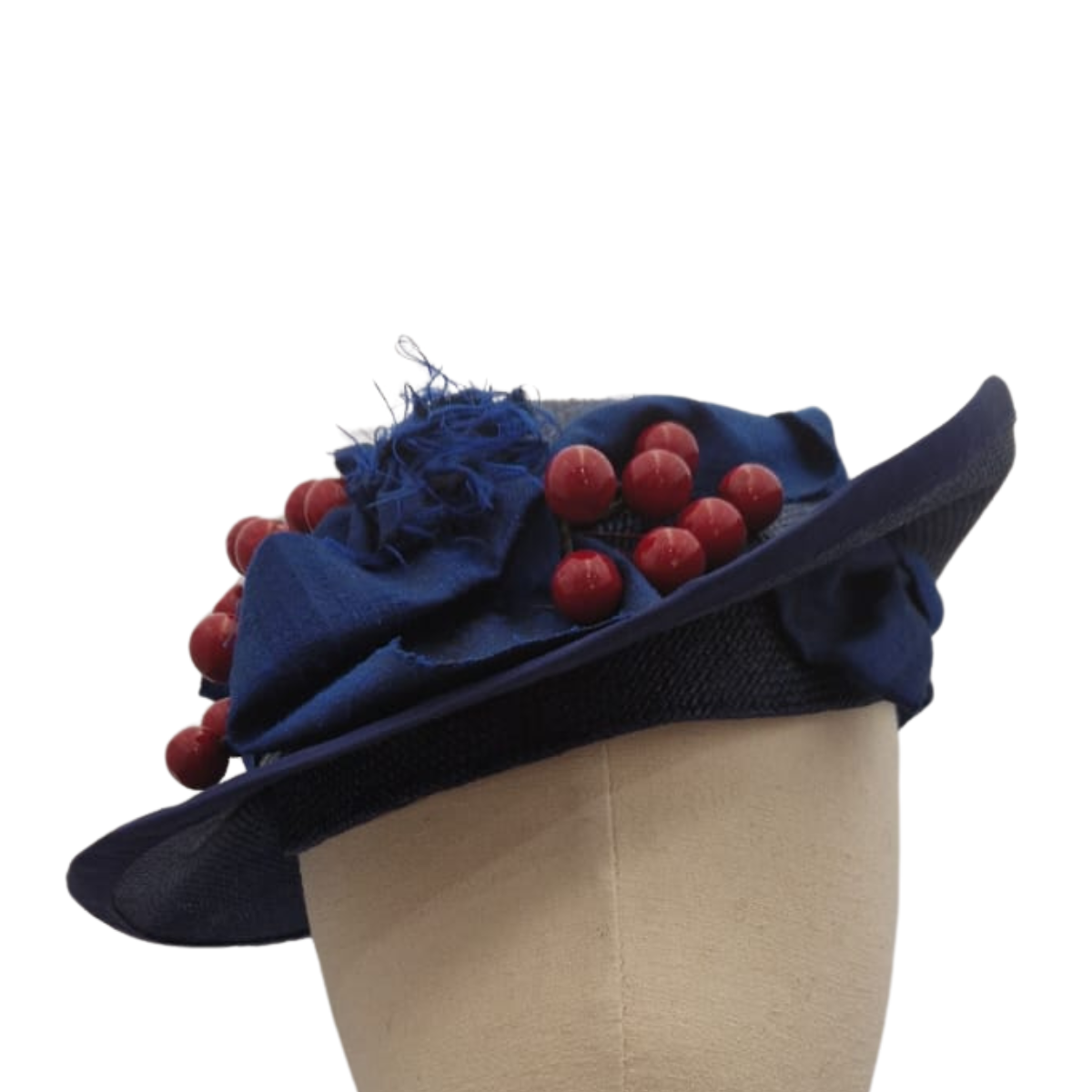 Vintage Style 40's Tilt Hat