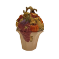 Autumn Abundance Ceramic Cookie Jar