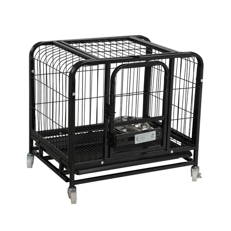 Wholesale High Standard Low Cost Factory Price Pink Metal Pet Dog Crate Durable Outdoor Large Cage