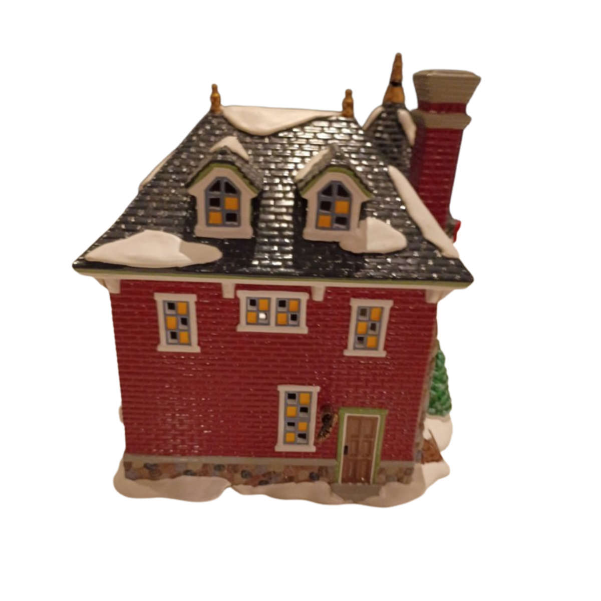 Department 56 – 1224 Kissing Claus Lane Animated Musical Christmas House