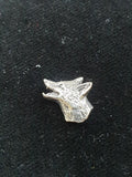 Tie Pin / Pin Badge Fox Head Design..