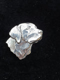 Tie Pin / Pin Badge Labrador Design.