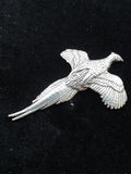 Tie Pin / Pin Badge Flying Pheasant Design.