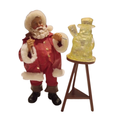 Santa’s Time Off – Possible Dreams ‘Ice Sculpture’ Clothtique Figurine (2000)