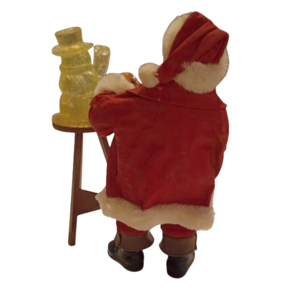Santa’s Time Off – Possible Dreams ‘Ice Sculpture’ Clothtique Figurine (2000)