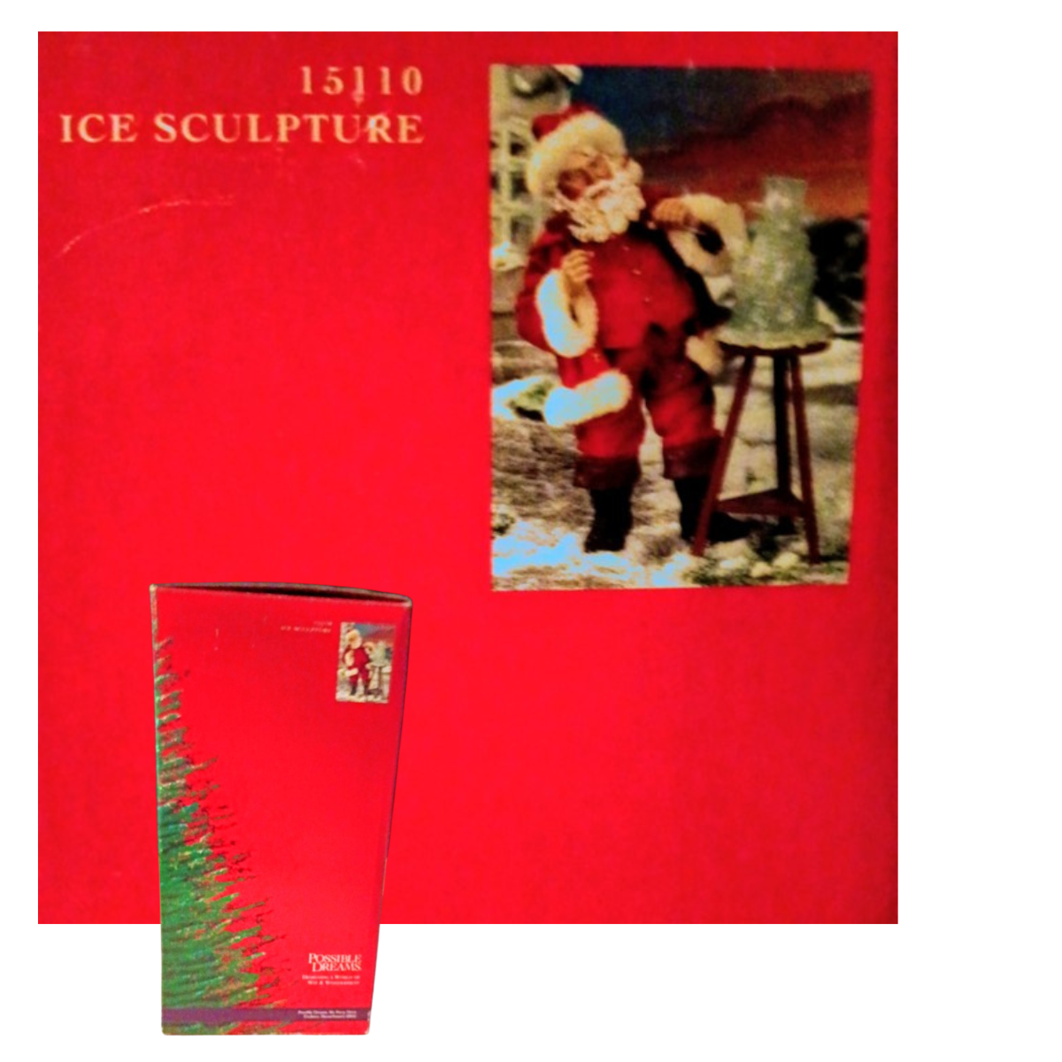 Santa’s Time Off – Possible Dreams ‘Ice Sculpture’ Clothtique Figurine (2000)