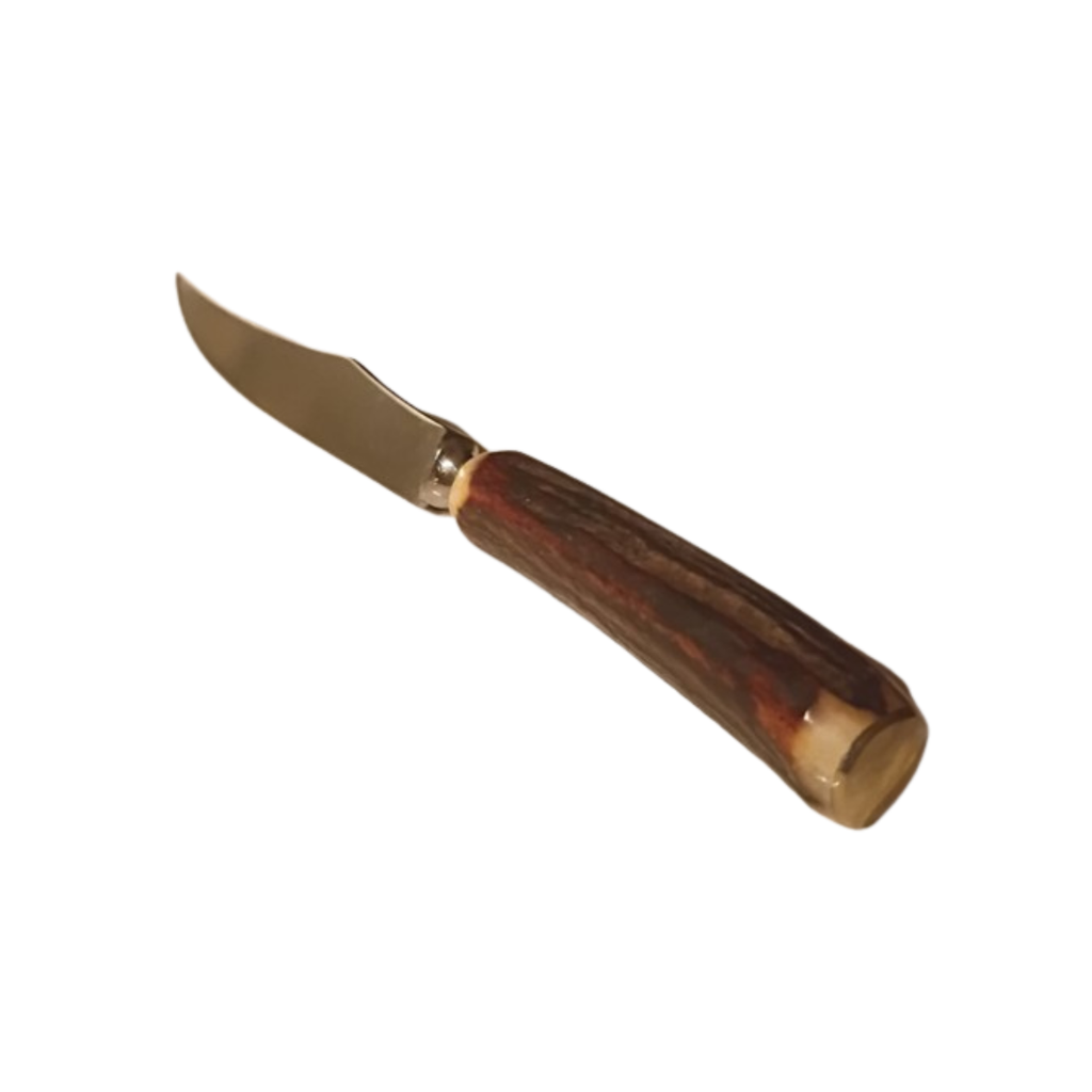 Vintage Sheffield England Stag-Handled Steak Knife Set